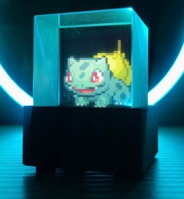 Mini Cube Hologram Display 3D